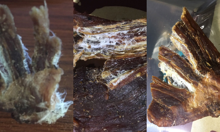 牦牛肉干撕開像棉絮圖片 牦牛肉干撕開像棉絮圖片