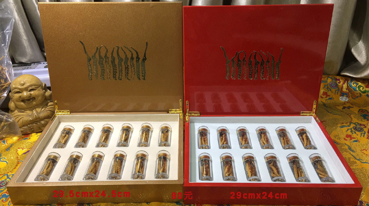 12管冬蟲夏草禮盒裝圖片 12管冬蟲夏草禮盒裝圖片